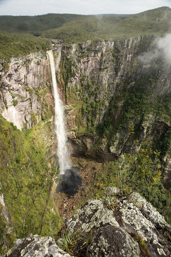 Serra do Araçá (El Dorado) - A maior cachoeira do Brasil