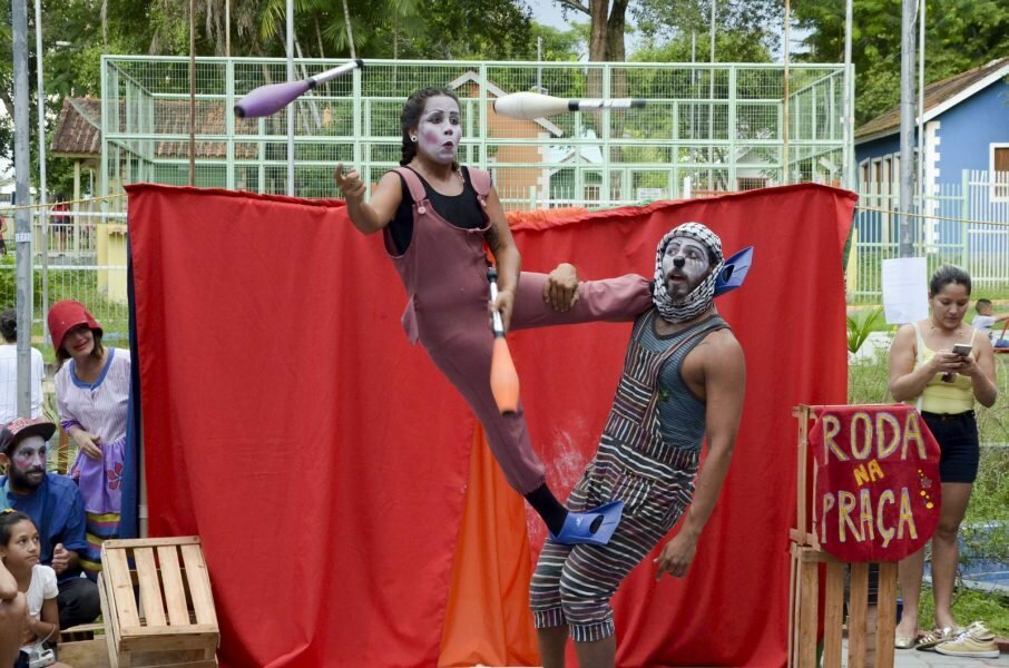 Manaus recebe 'Roda na Praça' para amantes de artes cênicas, culturais e circo