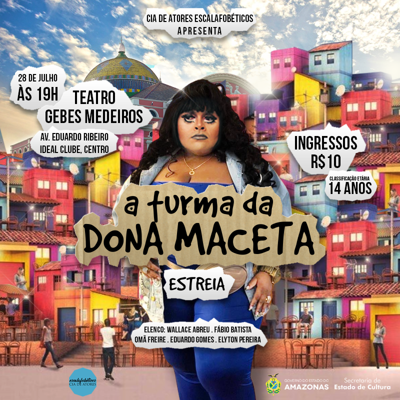 Companhia de teatro amazonense lança novo selo de humor “A Turma da Dona Maceta”